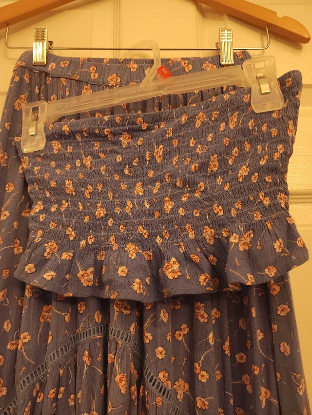 American Eagle Floral Maxi Skirt and top set - photo 4