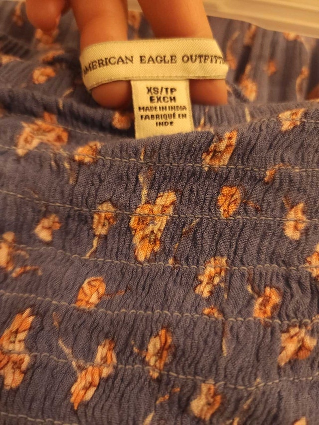 American Eagle Floral Maxi Skirt and top set - photo 5