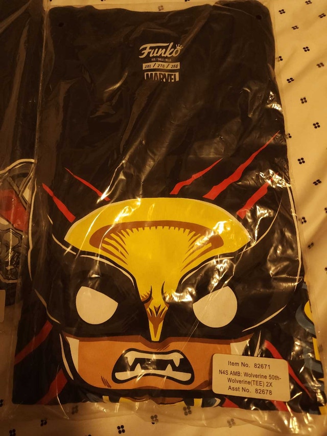 Funko Marvel Wolverine Tee XXL