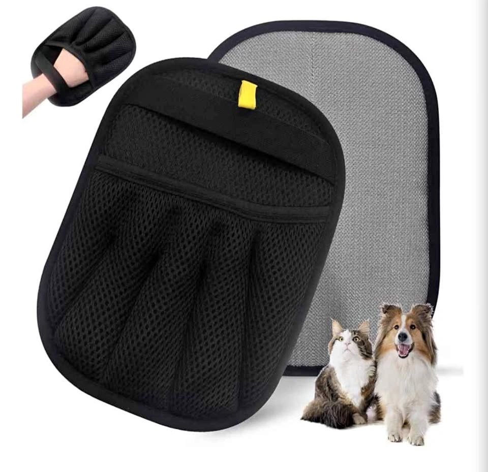 Pet Hair Removal Glove for Cats & Dogs