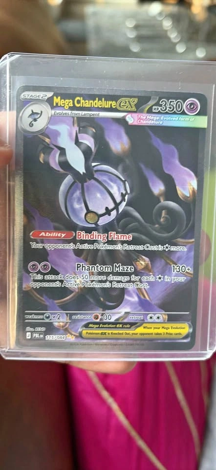 Mega Chandelure Pitch Black SIR