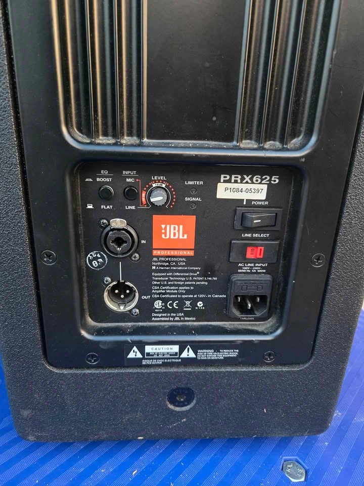JBL PRX625 Speaker Set With Padded Covers - photo 3