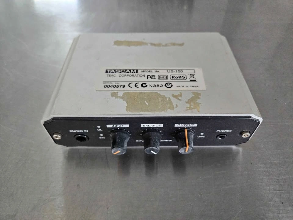 Tascam USB Audio Interface