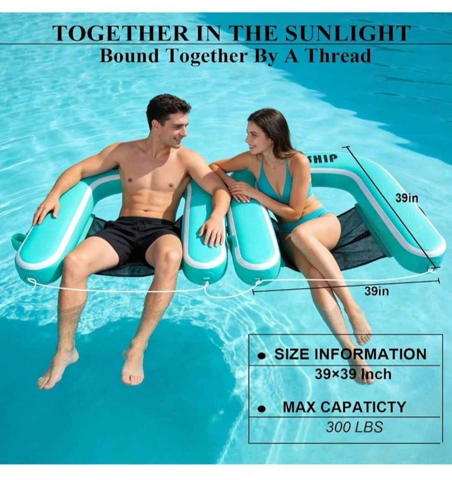 2-Pack Inflatable Pool Float Chair - photo 5