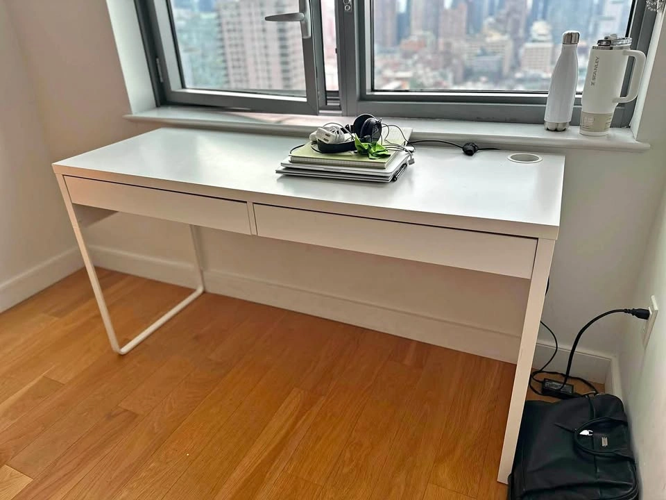 White desk