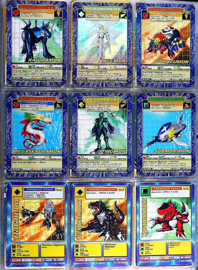 Rare Digimon Card Lot