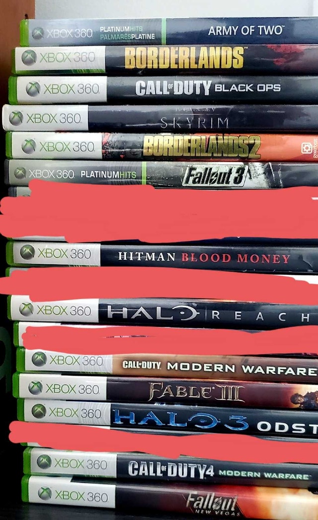 Xbox 360 Video Games Collection