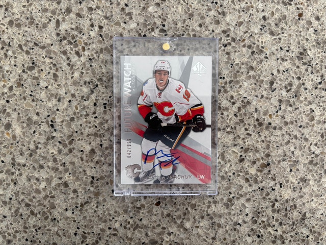 Matthew Tkachuk Future Watch Auto #/999