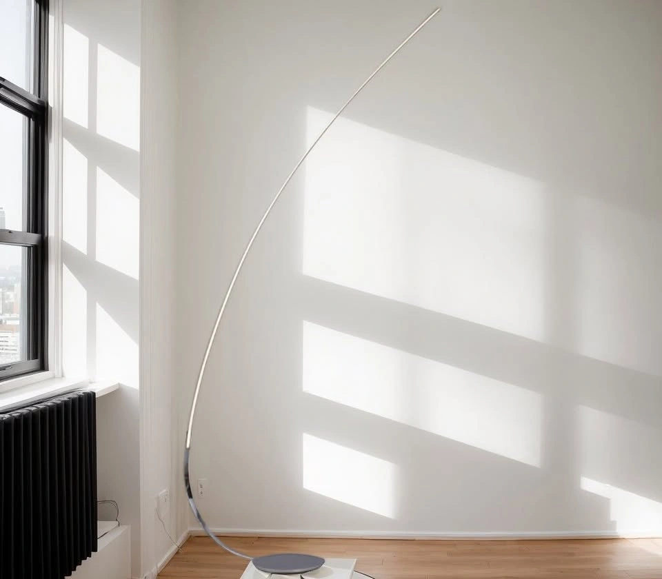 L519806CH A2300 Elegant LED Curved Floor Lamp $306 - photo 2