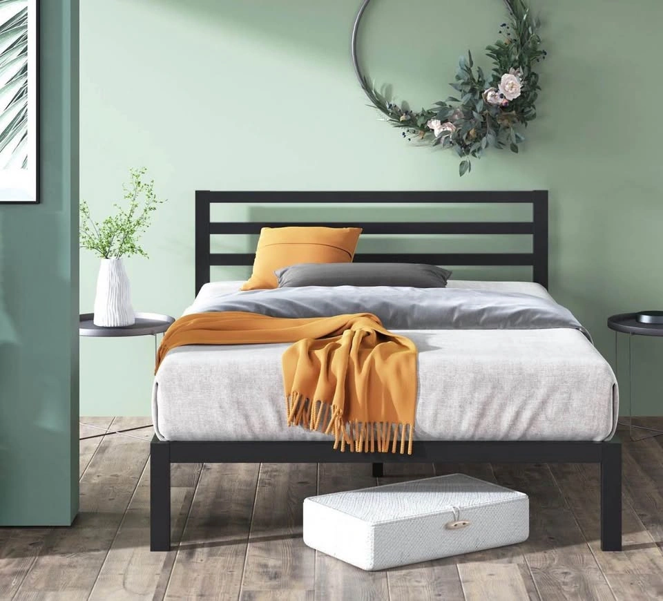 Zinus Mia 14 inch Metal Bed Frame with Headboard - Queen - photo 2