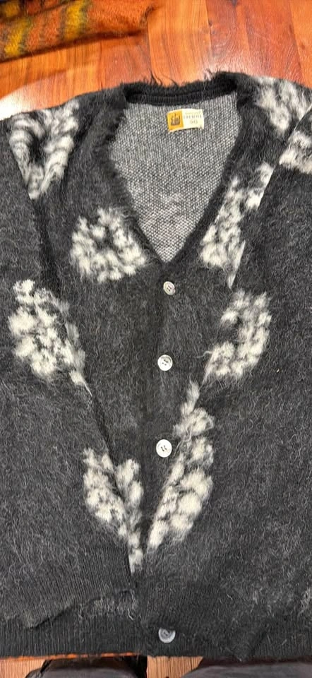 Saint Michael x Denim Tears Cotton Wreath Mohair Cardigan