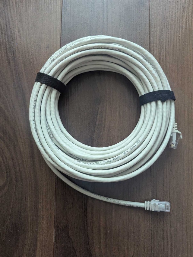Cat 6 Ethernet Patch Cable ~20 m