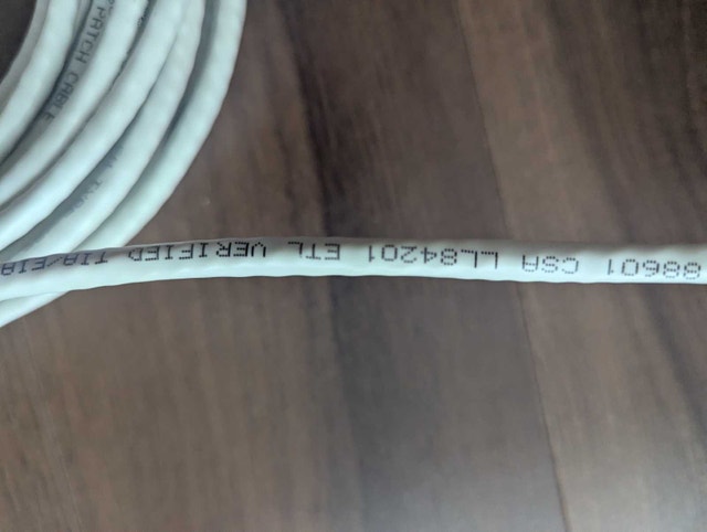 Cat 6 Ethernet Patch Cable ~20 m - photo 3