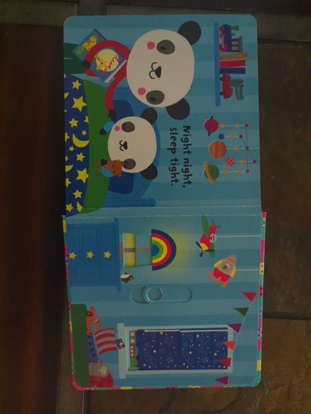 Usborne Baby's Very First Slide and See Night Time Board Book - photo 2