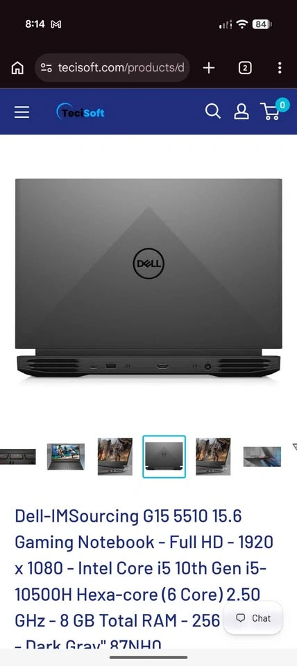 Dell gaming laptop G15 5510 - photo 2