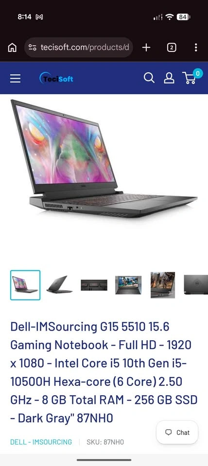 Dell gaming laptop G15 5510 - photo 4