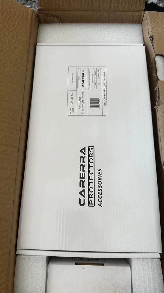 Brand New Carrera Smart Projector + 72” Projector Screen - photo 5