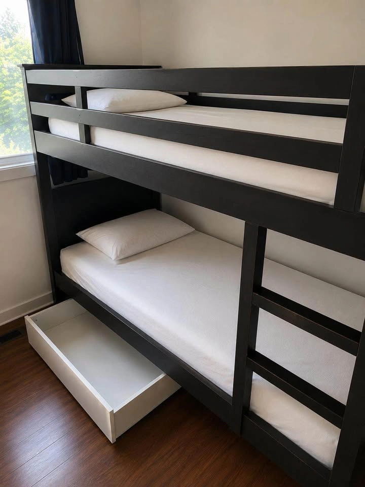 IKEA Convertible Twin Bunk Bed Frame - photo 3