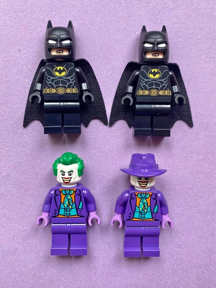 Lego Batman and Joker Minifigures (NEW)