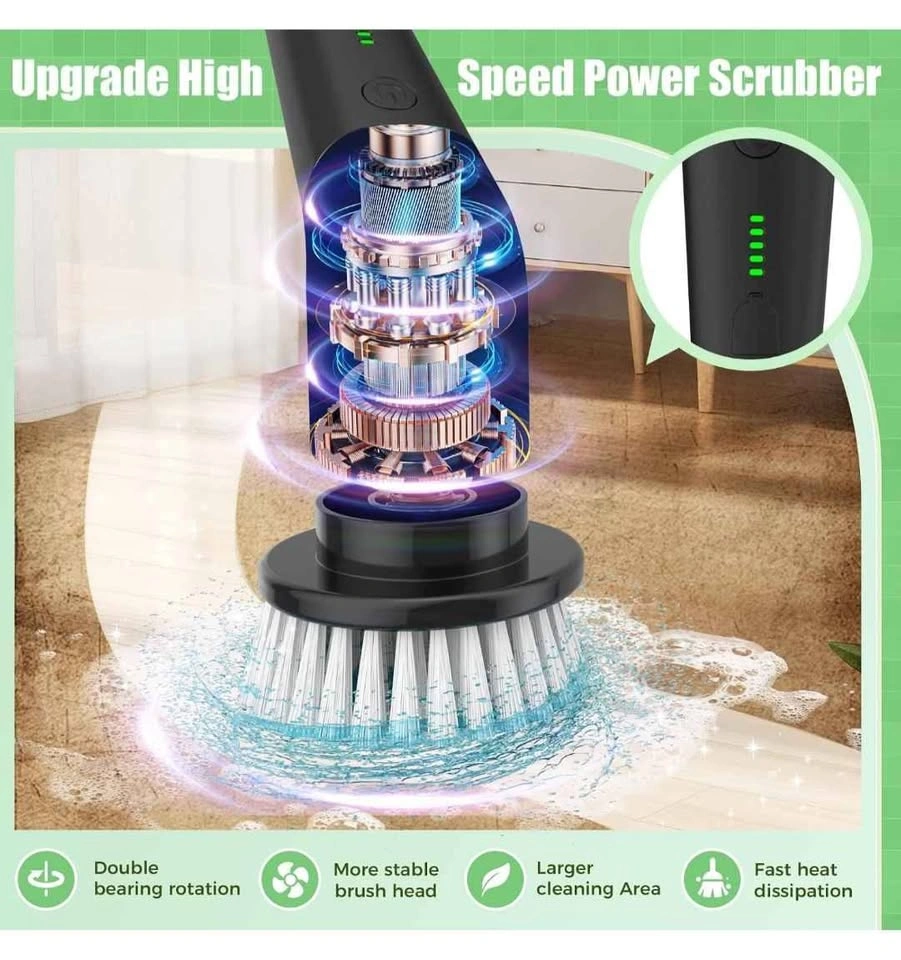 Electric Spin Scrubber with 8 Replacement Heads - photo 3