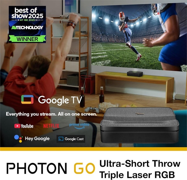 Optoma ML1080UST Photon GO Ultra Short Throw 1080p Projector - photo 2