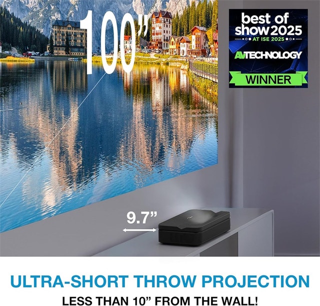 Optoma ML1080UST Photon GO Ultra Short Throw 1080p Projector - photo 4