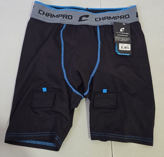 Champro Mens Crease Hockey Compression Jock Shorts - Medium - photo 2