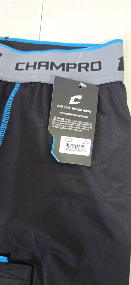 Champro Mens Crease Hockey Compression Jock Shorts - Medium - photo 3