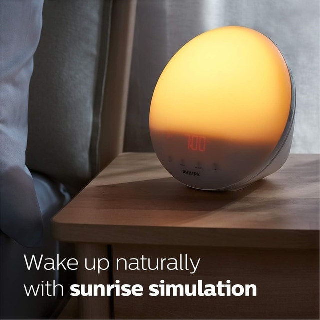 Philips SmartSleep Wake-up Light, Colored Sunrise and Sunset Sim - photo 2