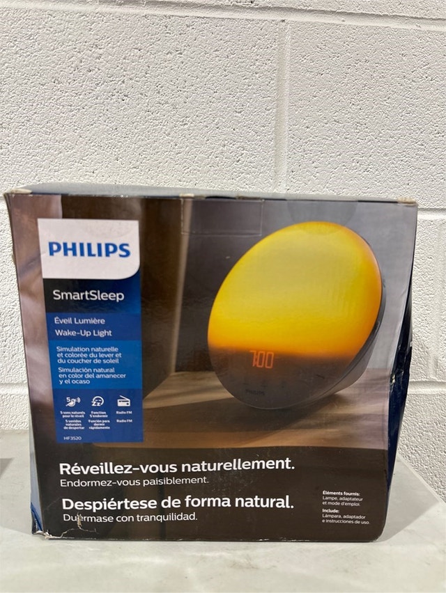 Philips SmartSleep Wake-up Light, Colored Sunrise and Sunset Sim - photo 3