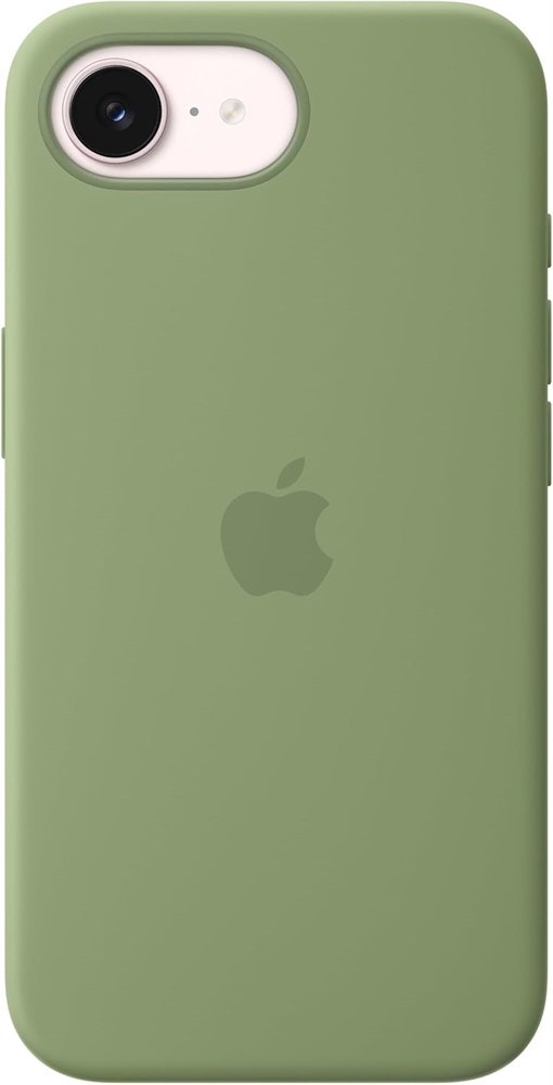 Apple iPhone 17e Silicone Case with MagSafe Light Moss - photo 2
