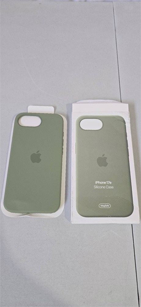 Apple iPhone 17e Silicone Case with MagSafe Light Moss - photo 3