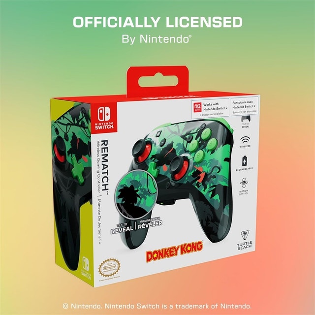 Turtle Beach NSW Rematch Wireless - Donkey Kong Reveal - photo 2
