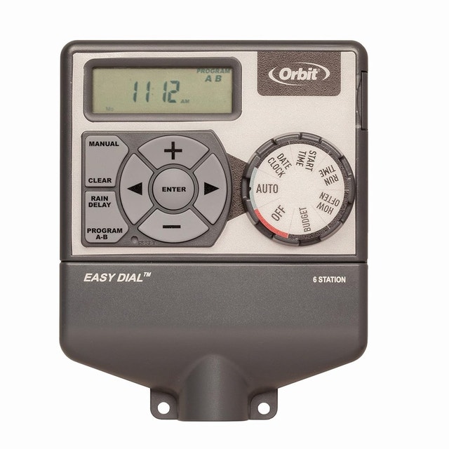 Orbit 28966 Easy Dial 6-Station Indoor Sprinkler Controller
