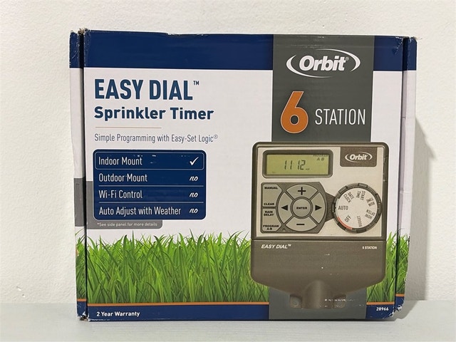 Orbit 28966 Easy Dial 6-Station Indoor Sprinkler Controller - photo 3