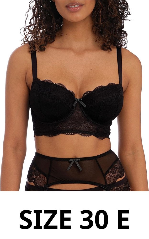 30E Freya Womens Fancies Lace Longline Underwire Bra