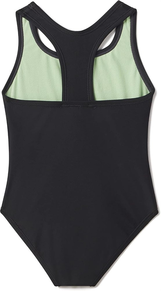 Size 12 Speedo Girl's Swimsuit One Piece Closed Racerback - photo 2
