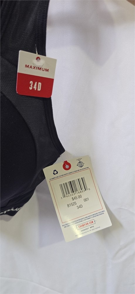 34D Champion Womens Motion Control Zip Sports Bra - photo 4