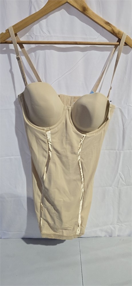 38C Maidenform Women's Flexees Shapewear Strapless Full Slip - photo 3