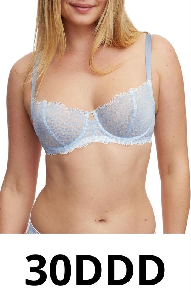 30DDD Skarlett Blue Rouse Full Coverage Balconette Bra