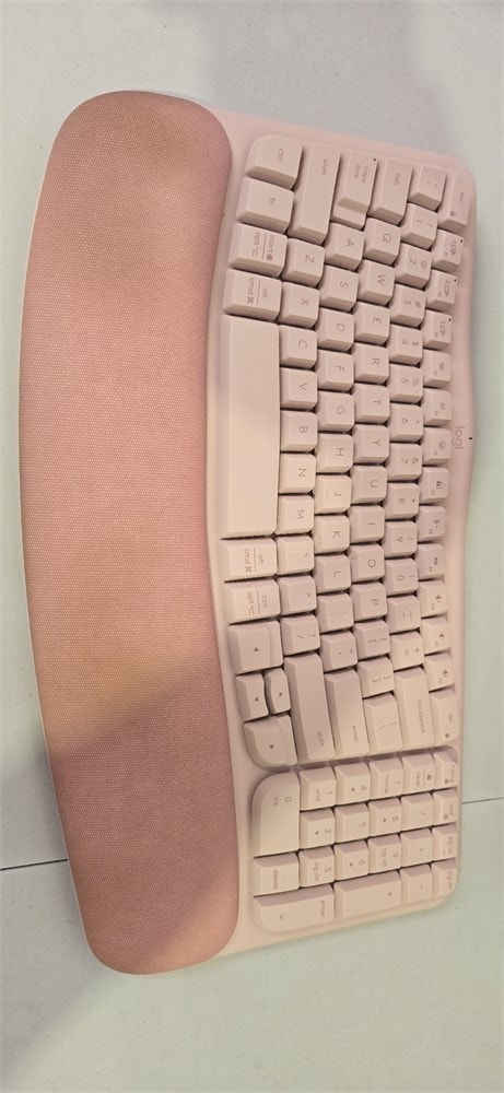 Logitech Wave Keys Ergonomic Keyboard with Cushioned Palm Rest - photo 4