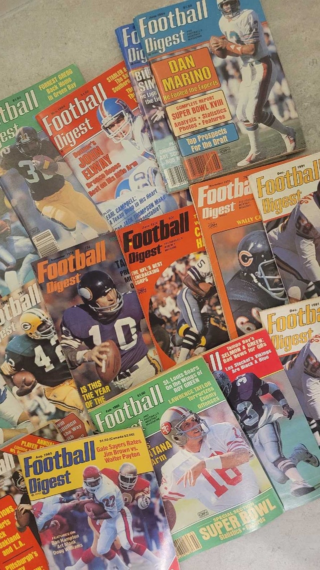 Football Digest lot (vintage) - photo 2