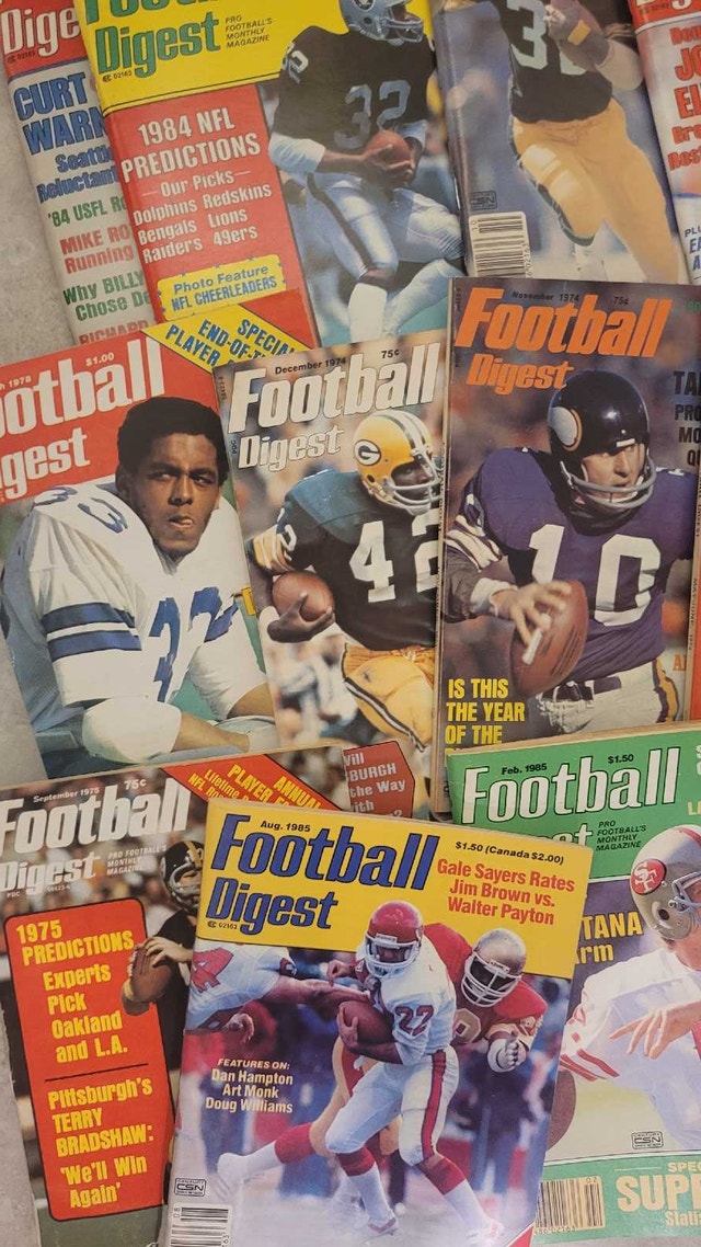 Football Digest lot (vintage) - photo 4