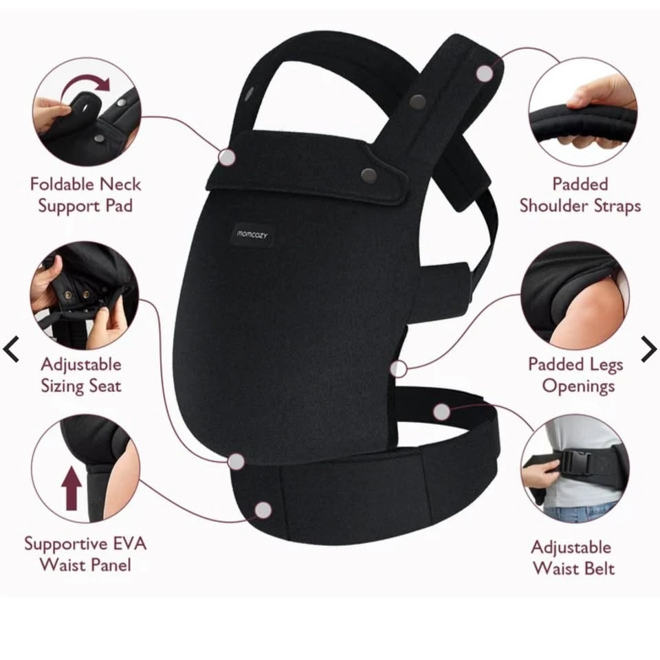 Black Momcozy PureHug Baby Carrier - photo 2