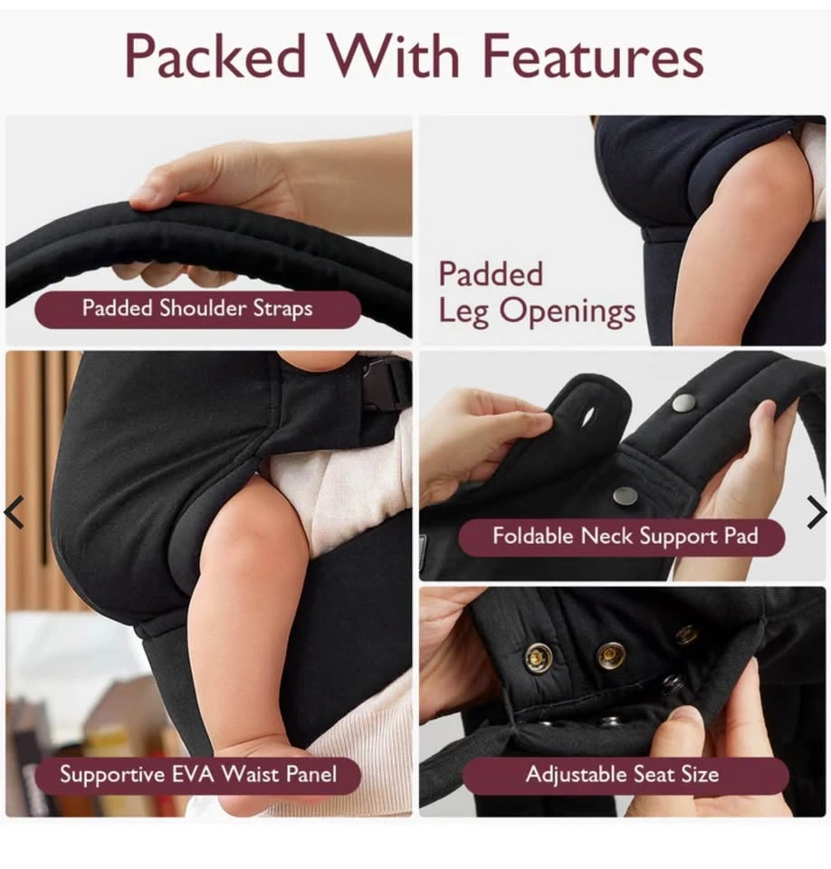 Black Momcozy PureHug Baby Carrier - photo 3