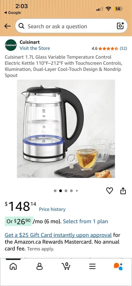 1.7 L Electric Kettle, Magic Bullet Blender, and Rice Cooker - photo 2