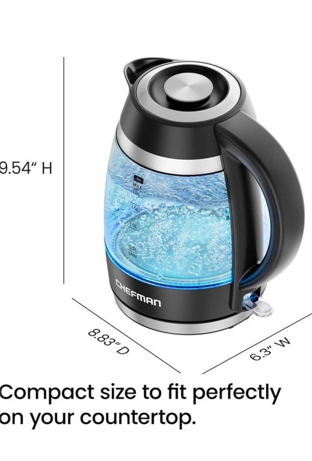 Chefman Electric Kettle - photo 3