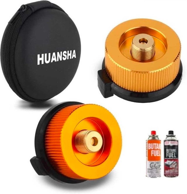 Huansha Butane Canister Camping Stove Adapter
