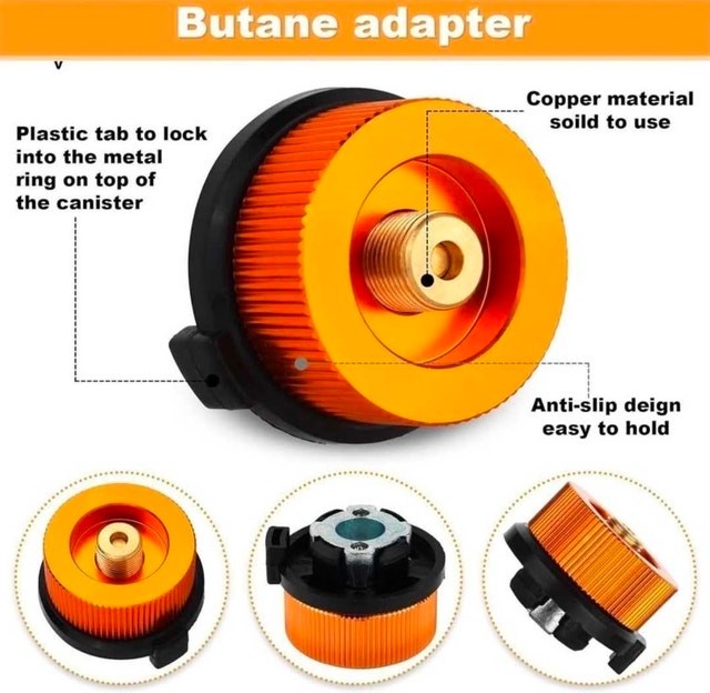 Huansha Butane Canister Camping Stove Adapter - photo 4
