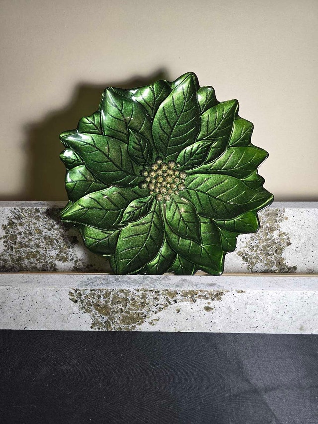 Poinsettia Decorative Plate - photo 5